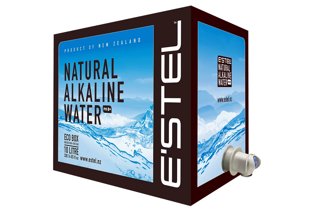 E'stel Eco Box – 10L - Natural Alkaine Water